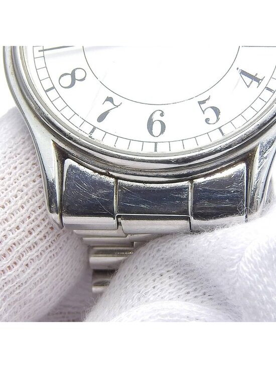 Tiffany & Co Classic Stainless Steel Quartz Analog Display White Dial Watch main image 6